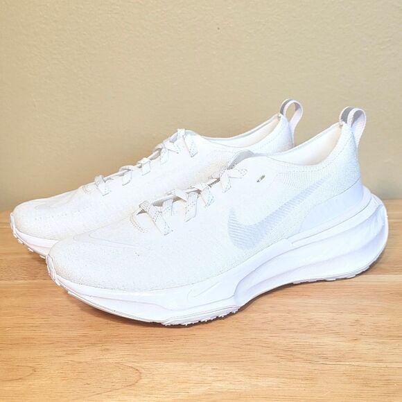 Nike ZoomX Invincible Run Flyknit 3 Running Shoes White Photon Dust Women's 6 - Picture 3 of 7